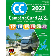 Miniature NOUVEAU Guide ACSI 2022 + Camping Card N° 0