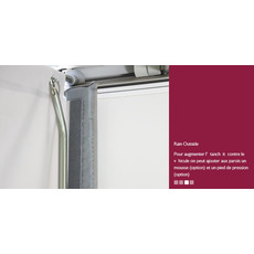 Miniature Rain-Outside face avant DWT, largeur 100, face avant-hauteur 190-210 cm N° 3 Miniature Rain-Outside face avant DWT, largeur 100, face avant-hauteur 190-210 cm N° 3