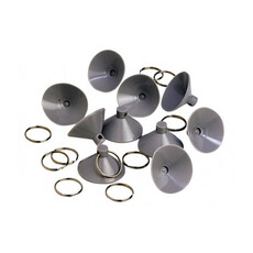 Miniature Lot de10 ventouses de rideaux isotherme avec anneaux diametre 42mm N° 2 Miniature Lot de10 ventouses de rideaux isotherme avec anneaux diametre 42mm N° 2