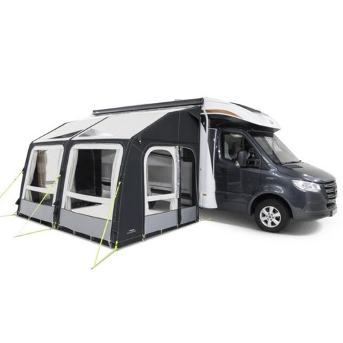 AUVENT GONFLABLE RALLY AIR PRO 390 S : HAUTEUR DE RAIL 235 - 265 CM - KAMPA - KAMPA DOMETIC