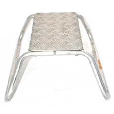 Miniature MARCHE PIED ALUMINIUM MILENCO ORIGINAL 36X21Xh22cm - MILENCO N° 1 Miniature MARCHE PIED ALUMINIUM MILENCO ORIGINAL 36X21Xh22cm - MILENCO N° 1