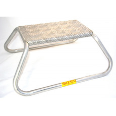 Miniature MARCHE PIED ALUMINIUM MILENCO ORIGINAL 36X21Xh22cm - MILENCO N° 2 Miniature MARCHE PIED ALUMINIUM MILENCO ORIGINAL 36X21Xh22cm - MILENCO N° 2