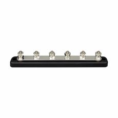 Miniature BUSBAR 150 A / 70 V - 6 RACCORDEMENTS HAUTE INTENSITÉ - VICTRON N° 1 Miniature BUSBAR 150 A / 70 V - 6 RACCORDEMENTS HAUTE INTENSITÉ - VICTRON N° 1