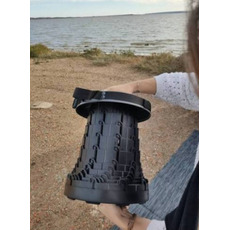 Miniature Tabouret rétractable Minimax pour camping N° 2 Miniature Tabouret rétractable Minimax pour camping N° 2