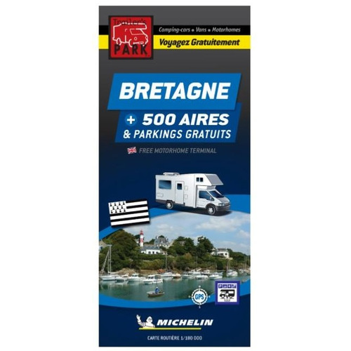 Carte Bretagne aires gratuites