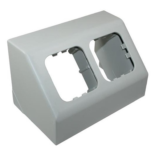 C-LINE 2WAY ANGLED SOCKET GRIS CLAIR