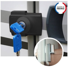Miniature Serrure de sécurité pour porte cellule Noir - IMC N° 0 Miniature Serrure de sécurité pour porte cellule Noir - IMC N° 0