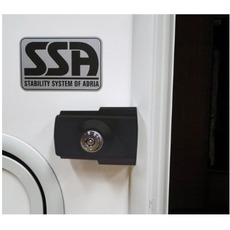Miniature Serrure de sécurité pour porte cellule Noir - IMC N° 2