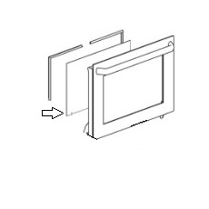 Miniature VITRE RECHANGE --> Combiné Triplex Gazinière THETFORD N° 1