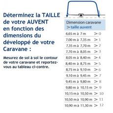 Miniature AUVENT CAUCASE 270 TAILLE 11 - BAYA SUN N° 2