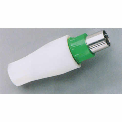 Sinox SXV8810 Câble Coaxiale Avec Adaptateur Coudé M/F 10 M Blanc - Bricolage