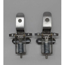 Miniature Charnières complètes (x2) Evier ou Plaque de cuisson avec protection verre - DOMETIC N° 1 Miniature Charnières complètes (x2) Evier ou Plaque de cuisson avec protection verre - DOMETIC N° 1