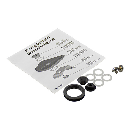 Fixations plaque en verre (x2) Evier ou Plaque de Cuisson - DOMETIC