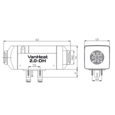 Miniature ChauffageVanHeat 2.0-DH 2 KW - CARBEST N° 1