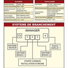 Miniature I-MANAGER - COUPLEUR ET OPTIMISEUR POUR 3 BATTERIES FILAIRE - NDS N° 1