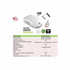 Miniature Climatiseur CONNECT 2600W Blanc - EZA N° 3