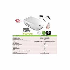Miniature Climatiseur CONNECT - Modèle : blanc 3600W - EZA N° 3 Miniature Climatiseur CONNECT - Modèle : blanc 3600W - EZA N° 3