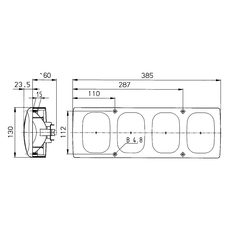 Miniature FEU 561 4 FONCTIONS REVERSIBLE - JOKON N° 1