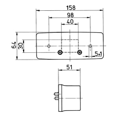 Miniature FEU MULTI-FONCTIONS 510 / 516 BBSK R DROIT - JOKON N° 1