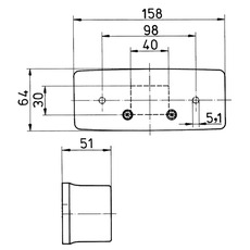 Miniature FEU MULTI-FONCTIONS 510 / 516 BBSK R DROIT - JOKON N° 2