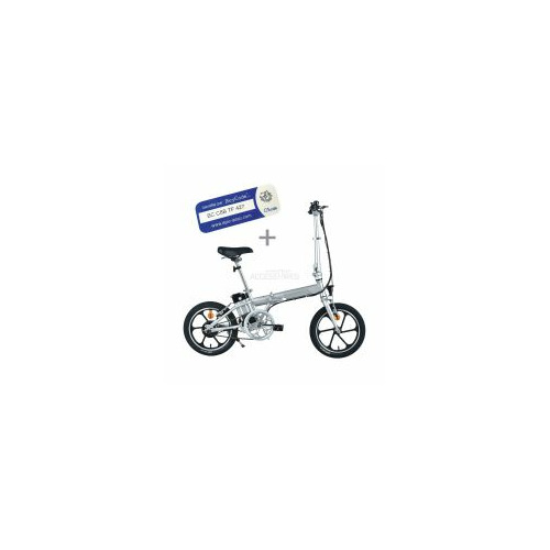 VELO A ASSISTANCE ELECTRIQUE KEY LARGO 16P GRIS - VOLTEE