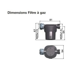 Miniature Filtre gaz Evo - TRUMA N° 2