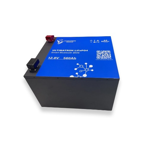 Batterie Lithium LiFePO4 Smart BMS - 12.8V 560AH - ULTIMATRON - ULTIMATRONFRANCE