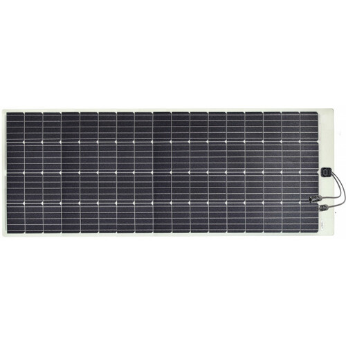 Panneau solaire souple PERC FLEX 12V -280W TEDLAR BLANC ETFE POLYMERE - ENERGIE MOBILE