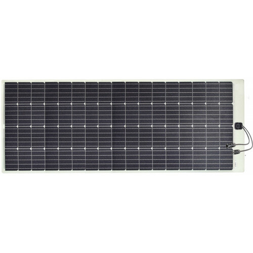 Panneau solaire souple PERC FLEX 12V -145W TEDLAR BLANC ETFE POLYMERE - ENERGIE MOBILE