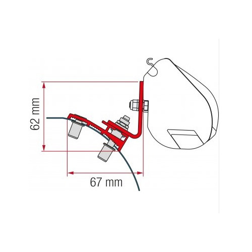 Kit adaptateur F35pro PSA - FIAMMA