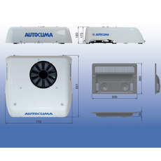 Miniature Climatisation Modula RT SLIM 3000W en 12V - AUTOCLIMA N° 1