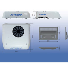 Miniature Climatisation Modula RT SLIM 3000W en 12V - AUTOCLIMA N° 1 Miniature Climatisation Modula RT SLIM 3000W en 12V - AUTOCLIMA N° 1