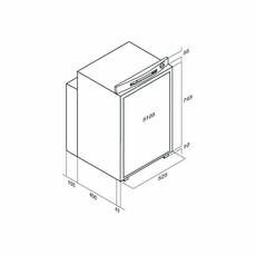 Miniature RÉFRIGÉRATEURS À ABSORPTION VTR5105- VITRIFRIGO N° 1