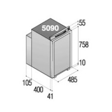 Miniature RÉFRIGÉRATEURS À ABSORPTION VTR5090- VITRIFRIGO N° 2