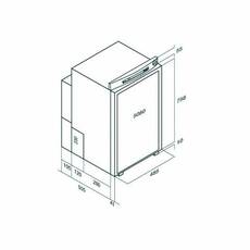 Miniature RÉFRIGÉRATEURS À ABSORPTION VTR5080- VITRIFRIGO N° 1