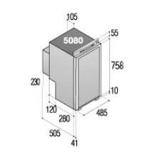 Miniature RÉFRIGÉRATEURS À ABSORPTION VTR5080- VITRIFRIGO N° 2 Miniature RÉFRIGÉRATEURS À ABSORPTION VTR5080- VITRIFRIGO N° 2