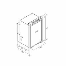 Miniature RÉFRIGÉRATEURS À ABSORPTION VTR5070- VITRIFRIGO N° 1