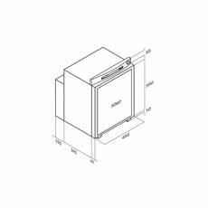 Miniature RÉFRIGÉRATEURS À ABSORPTION VTR5060- VITRIFRIGO N° 1