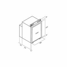 Miniature RÉFRIGÉRATEURS À ABSORPTION VTR5040- VITRIFRIGO N° 1