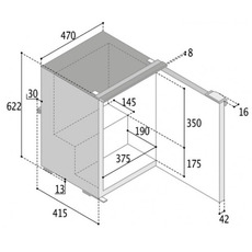 Miniature RÉFRIGÉRATEURS À COMPRESSION C60i - VITRIFRIGO N° 1