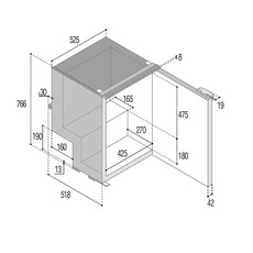 Miniature RÉFRIGÉRATEURS À COMPRESSION C115i - VITRIFRIGO N° 1