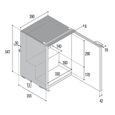 Miniature RÉFRIGÉRATEURS À COMPRESSION C39i - VITRIFRIGO N° 1