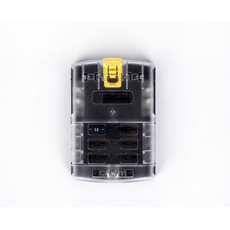 Miniature Boitier porte fusibles 6 circuits entrée/sortie DC + et - N° 3