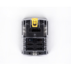 Miniature Boitier porte fusibles 6 circuits entrée/sortie DC + et - N° 3 Miniature Boitier porte fusibles 6 circuits entrée/sortie DC + et - N° 3