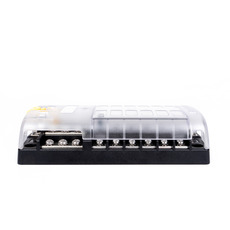 Miniature Boitier porte fusibles 12 circuits entrée/sortie DC + et - N° 3 Miniature Boitier porte fusibles 12 circuits entrée/sortie DC + et - N° 3