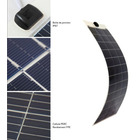 Miniature Panneau solaire SOUPLE 105W 12V à haut rendement - TEDLAR BLANC - ENERGIE MOBILE  N° 5