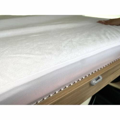 PROTÉGE-MATELAS IMPERMÉABLE 130X190 COUPE DROITE - INCASA