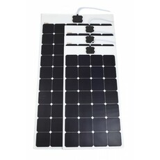 Panneau Solaire Souple 12V - 126W Monocristallin Cellule SunPower - HPFLEX 126 - Tedlar Blanc - ETFE-ENERGIE MOBILE