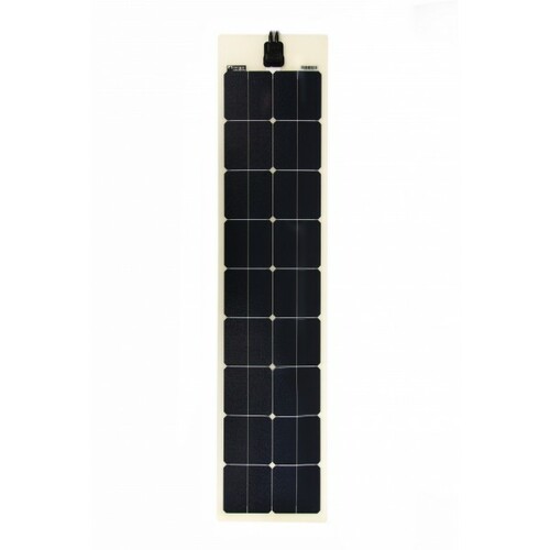 Panneau Solaire Souple Monocristallin 12V -70w - Tedlar Noir - MFX70 ETFE-ENERGIE MOBILE