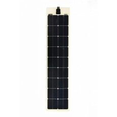 Miniature Panneau Solaire Souple Monocristallin 12V -70w - Tedlar Noir - MFX70 ETFE-ENERGIE MOBILE N° 0